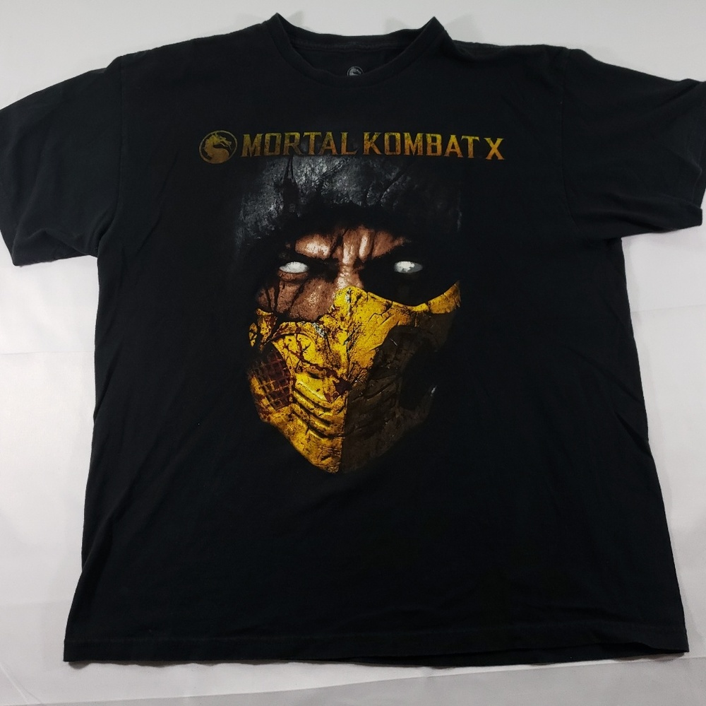 mortal kombat x scorpion xl t-shirt